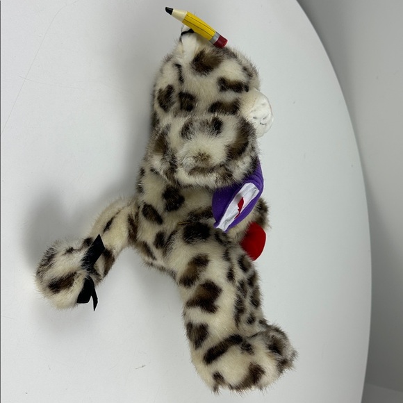 Build-A-Bear Sparkle Snow Leopard  Stuffed Animal with Teacher Accessories - Picture 8 of 11